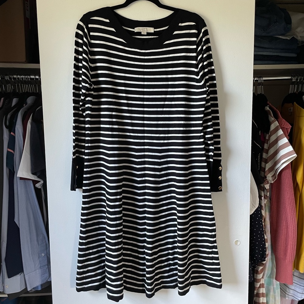 16/18 The Loft Plus sweater dress
